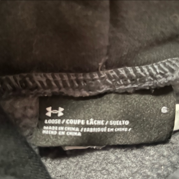 Under Armour Camo Hoodie Size 6 Pullover Sweatshirt - Picture 4 of 8